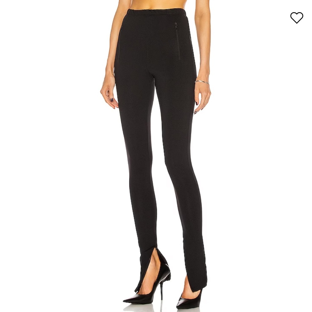 WARDROBE NYC Inner Zip Leggings M